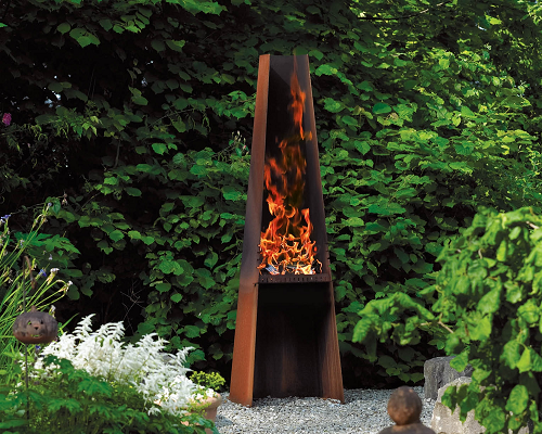 Rais Outdoor Wood Fireplace